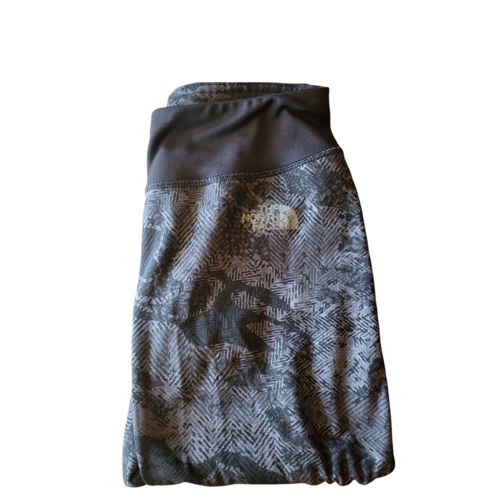 The North Face‎ FlashDry Leggings Womens Size XS Grey Black Printed Yoga Tights